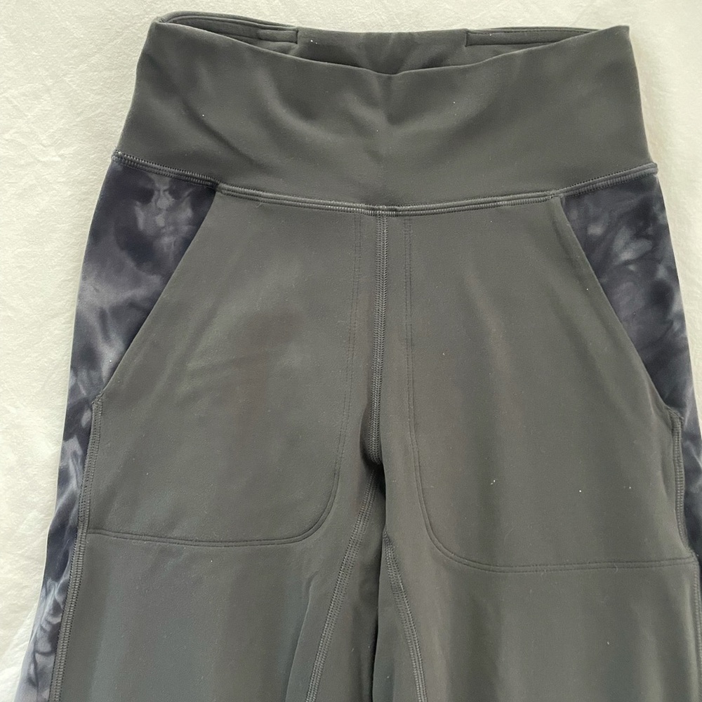 Lululemon align joggers with tie dye detail stripe